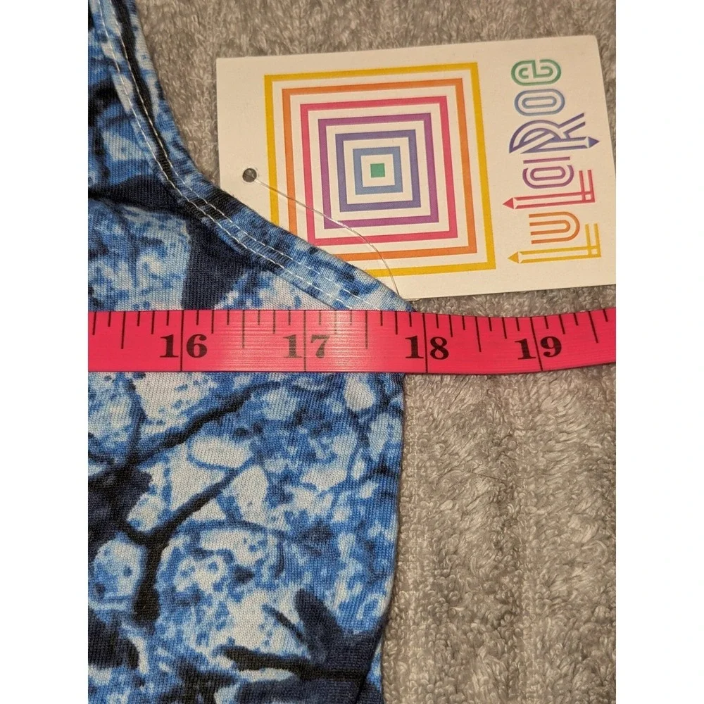 LuLaRoe‎ Tank Top Stars Print Sleeveless Summer Patriotic Casual Top XXS NEW